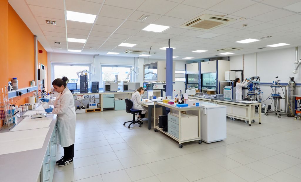 Laboratorio de ingredientes